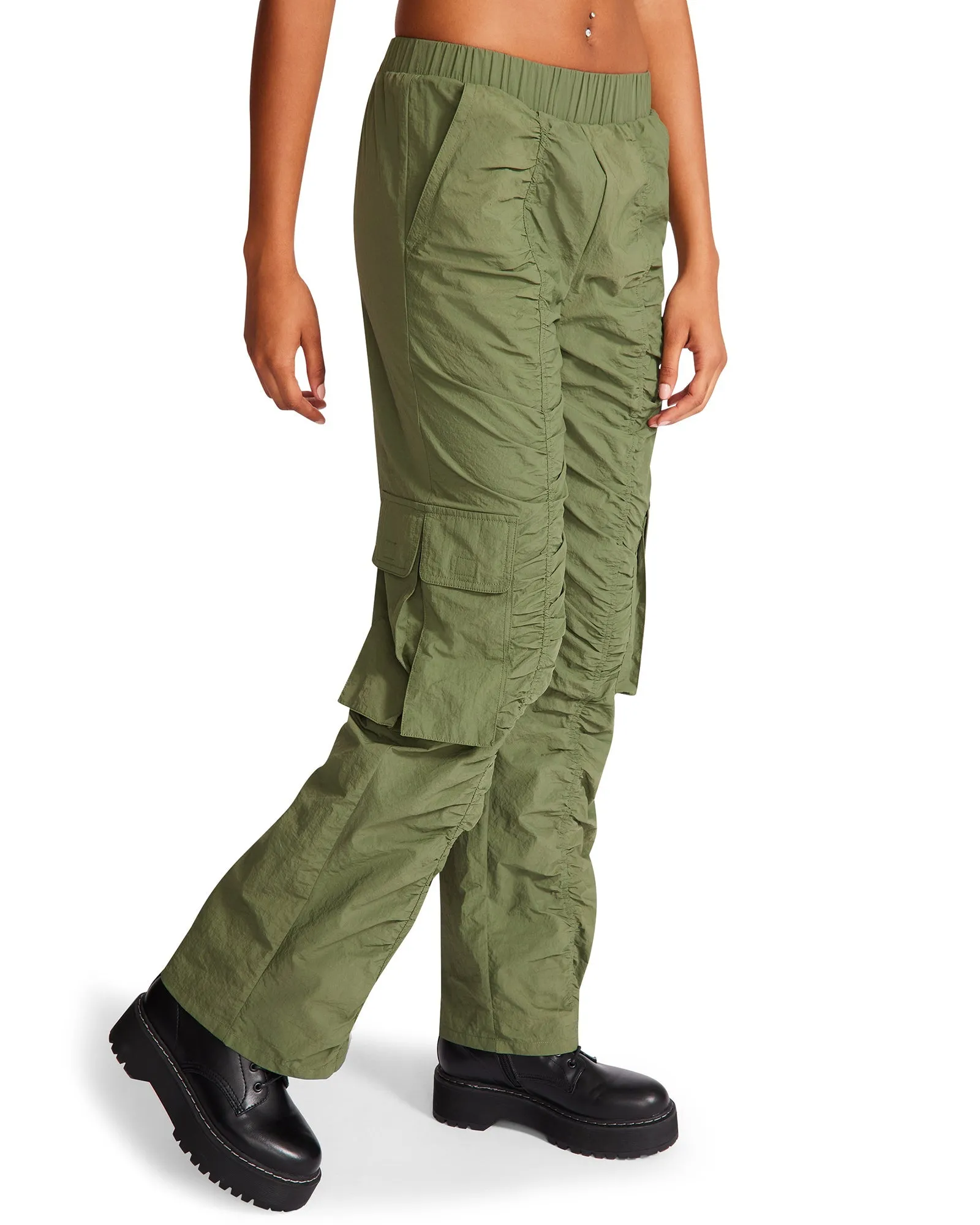 KENZIE PANT OLIVE - SM REBOOTED sold by Steve Madden product image thumbnail 4