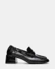 ESTEE BLACK CRINKLE PATENT sold by Steve Madden
