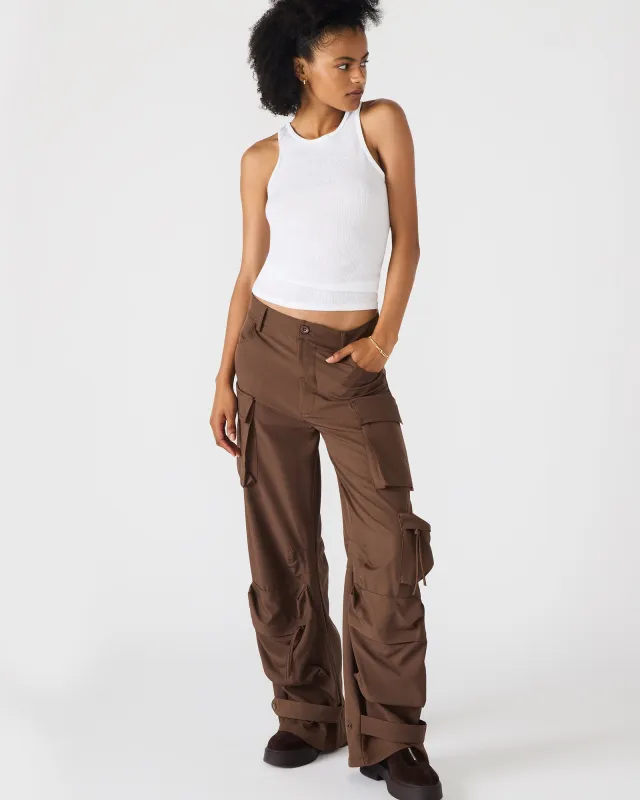 DUO PANT CHOCOLATE sold by Steve Madden