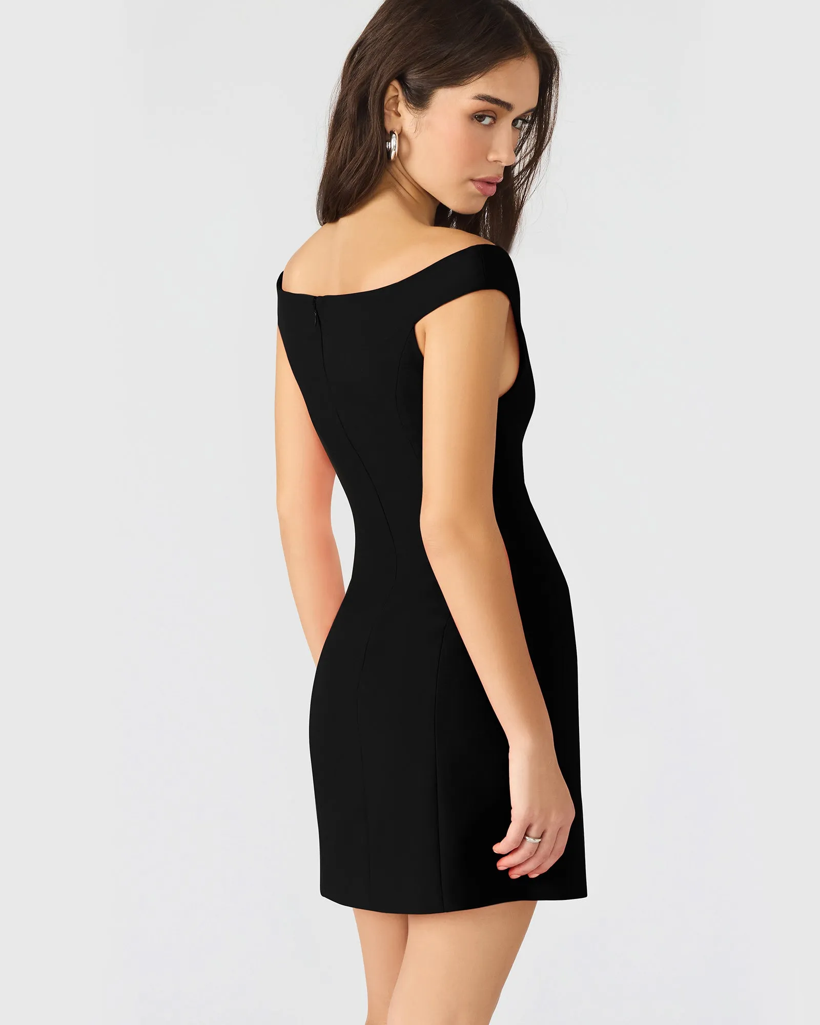 YANA DRESS BLACK sold by Steve Madden product image thumbnail 4
