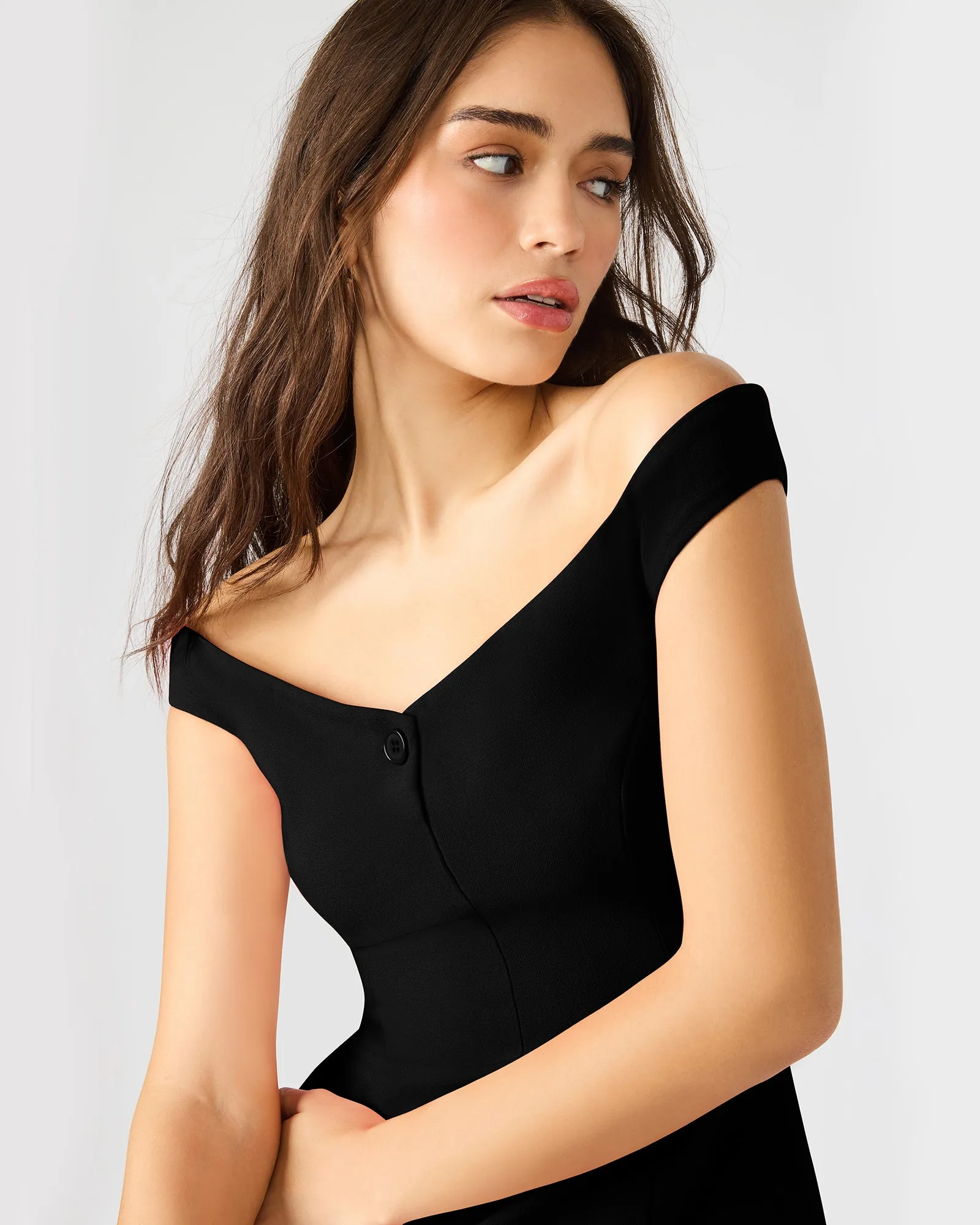 YANA DRESS BLACK sold by Steve Madden product image thumbnail 5