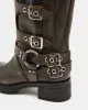 ROCKY BROWN DISTRESSED WIDE CALF sold by Steve Madden