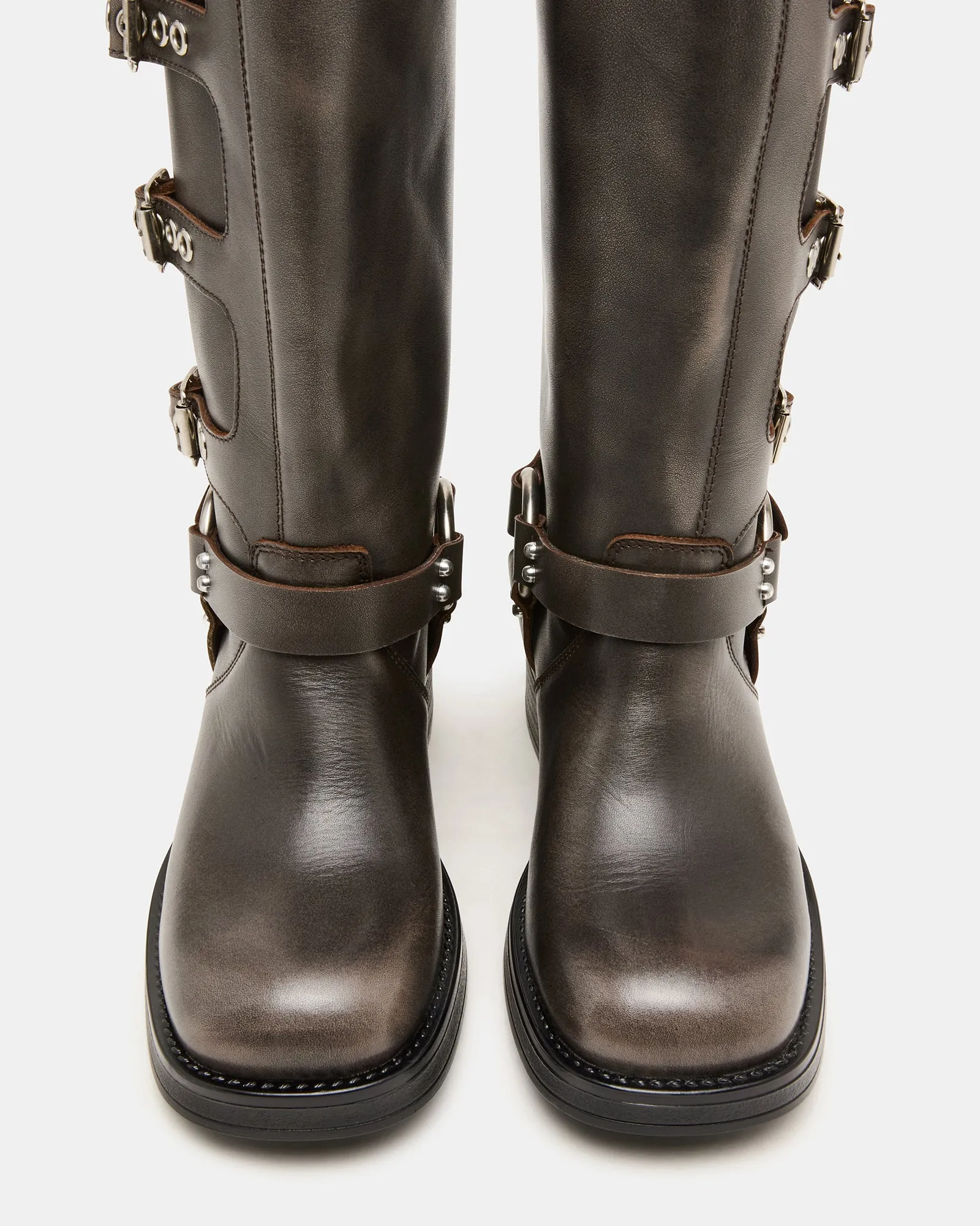 ROCKY BROWN DISTRESSED WIDE CALF sold by Steve Madden product image thumbnail 4