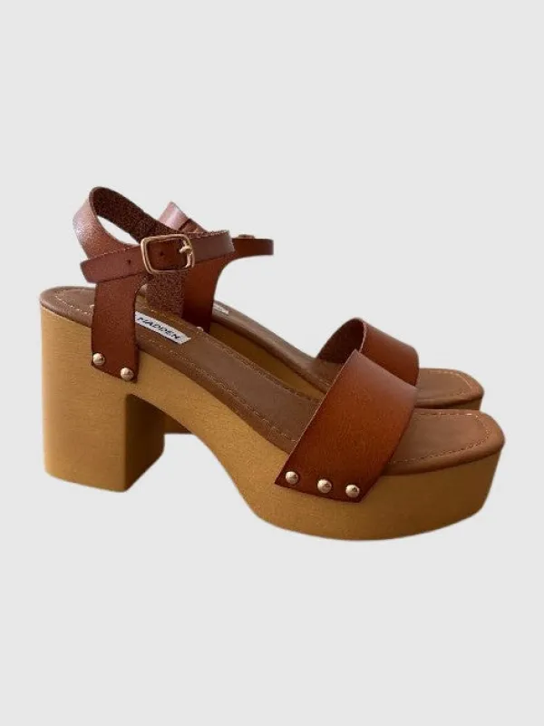 Wooden platform heel - SM REBOOTED made by Steve Madden