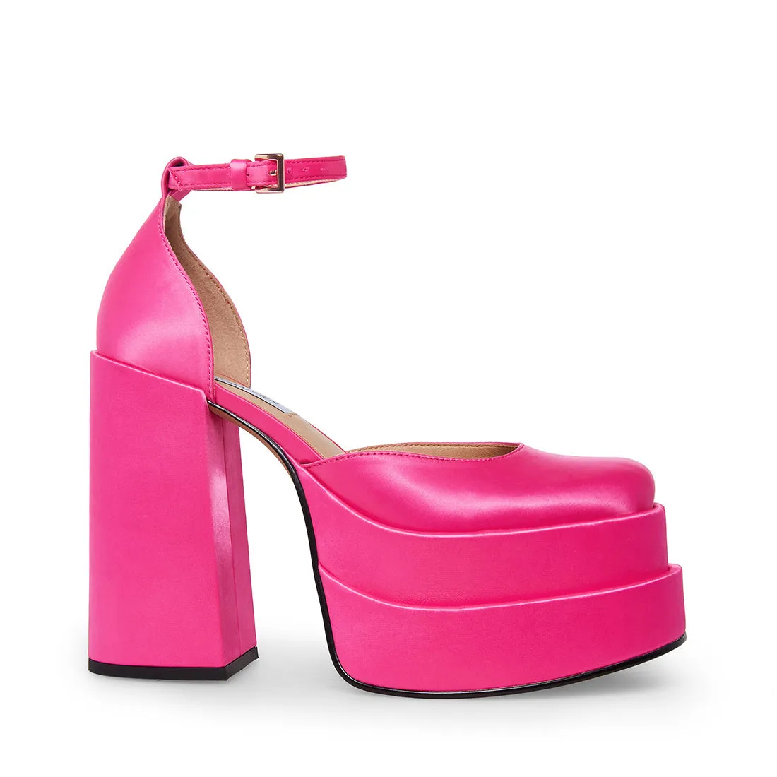 CHARLIZE PINK SATIN - SM REBOOTED sold by Steve Madden
