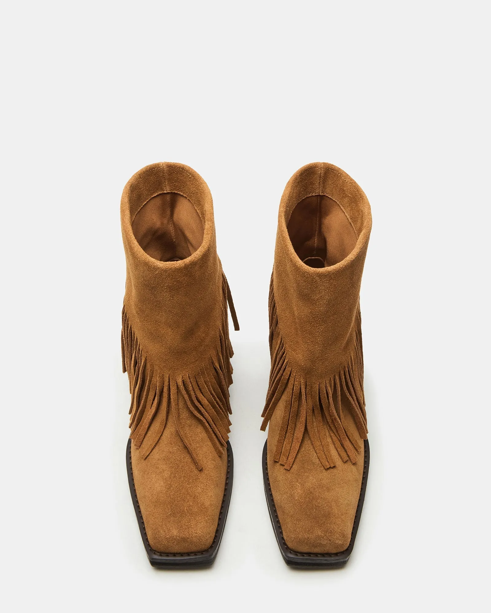 PIA FRINGE CHESTNUT SUEDE - SM REBOOTED sold by Steve Madden product image thumbnail 4