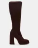 TWAIN BROWN WIDE CALF sold by Steve Madden