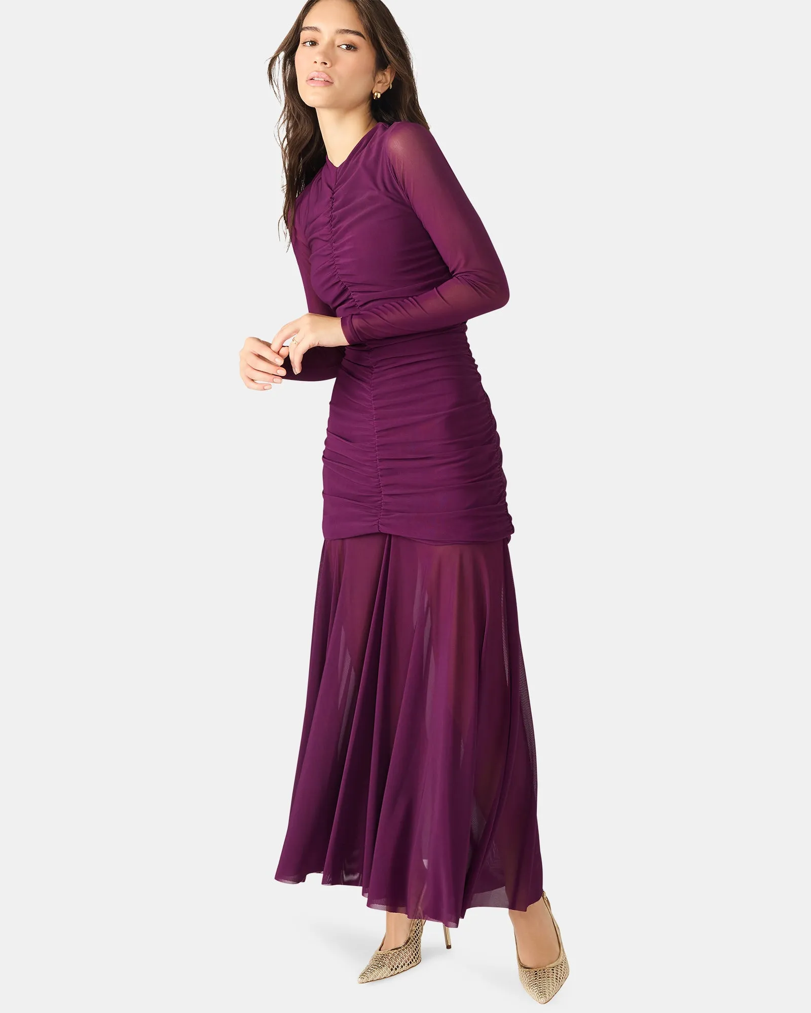 KIARA DRESS BEET sold by Steve Madden product image thumbnail 2