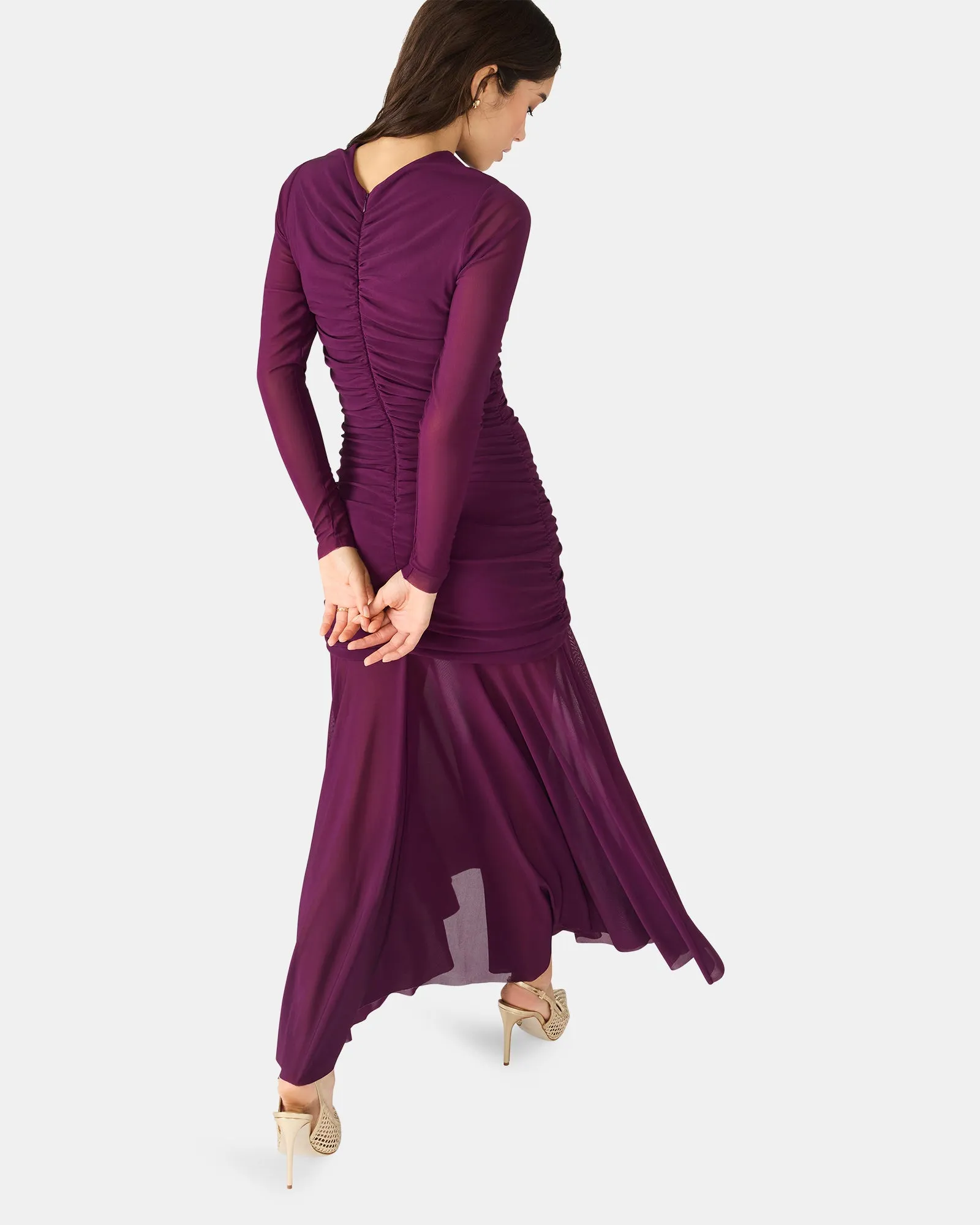 KIARA DRESS BEET sold by Steve Madden product image thumbnail 4