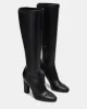 ARIA BLACK WIDE CALF sold by Steve Madden