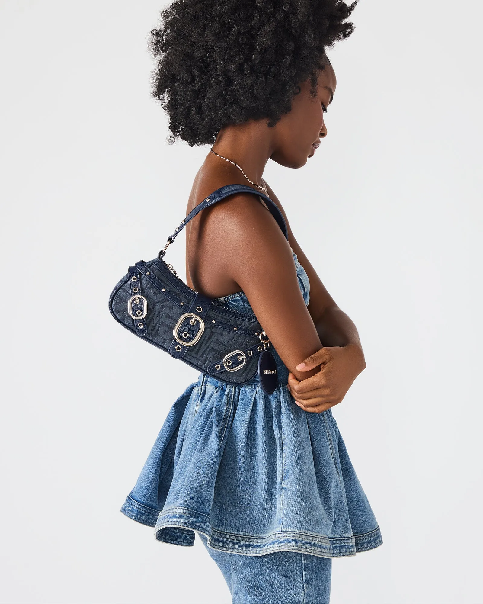 MOTORR BAG DENIM sold by Steve Madden product image thumbnail 2