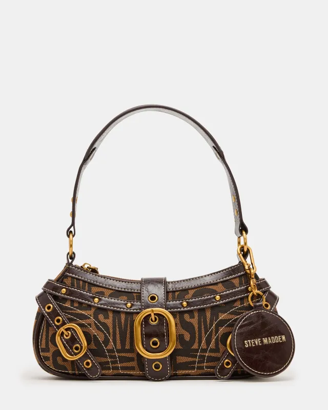 MOTORR BAG BROWN MULTI sold by Steve Madden