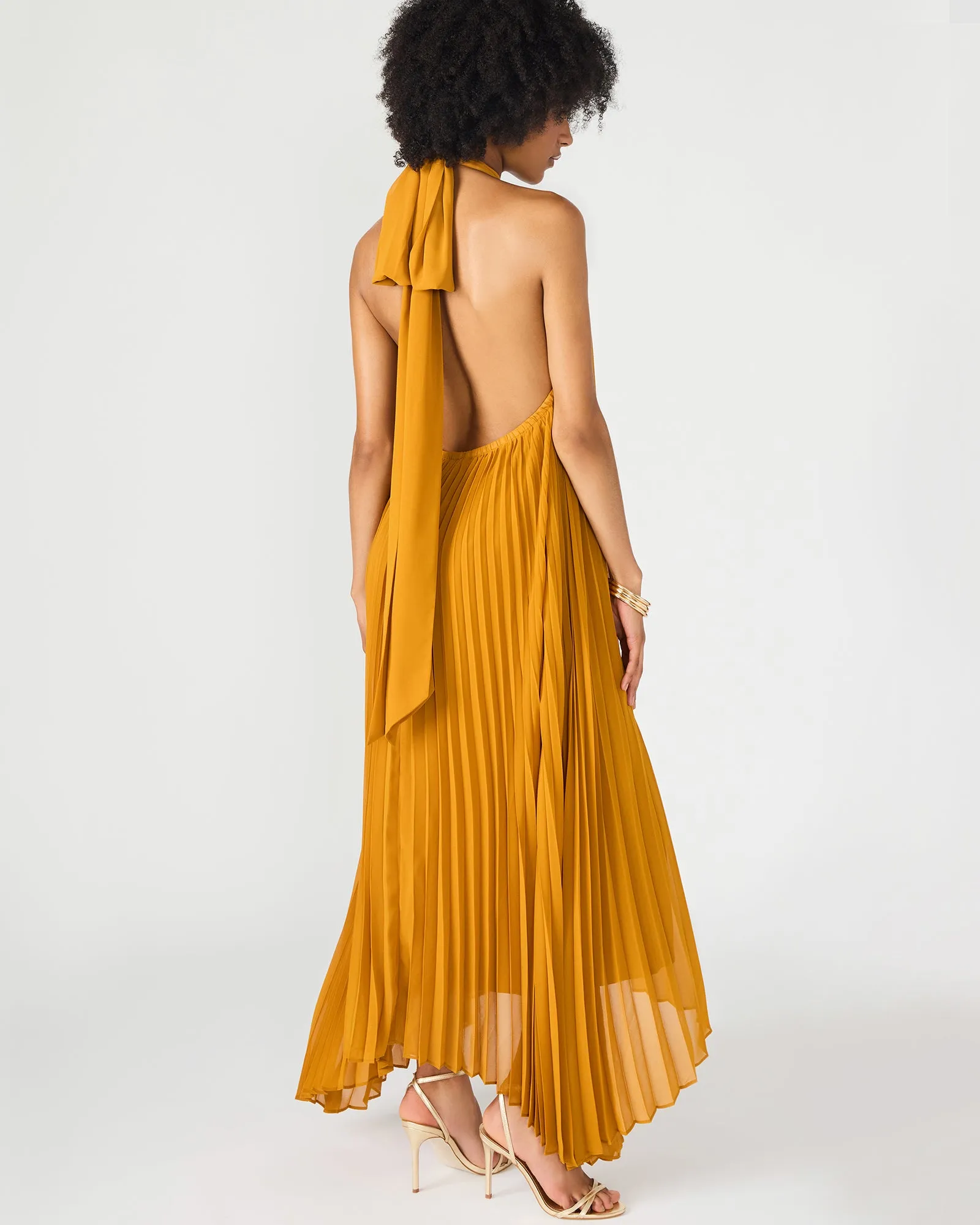MARAYA DRESS TUSCAN GOLD sold by Steve Madden product image thumbnail 3