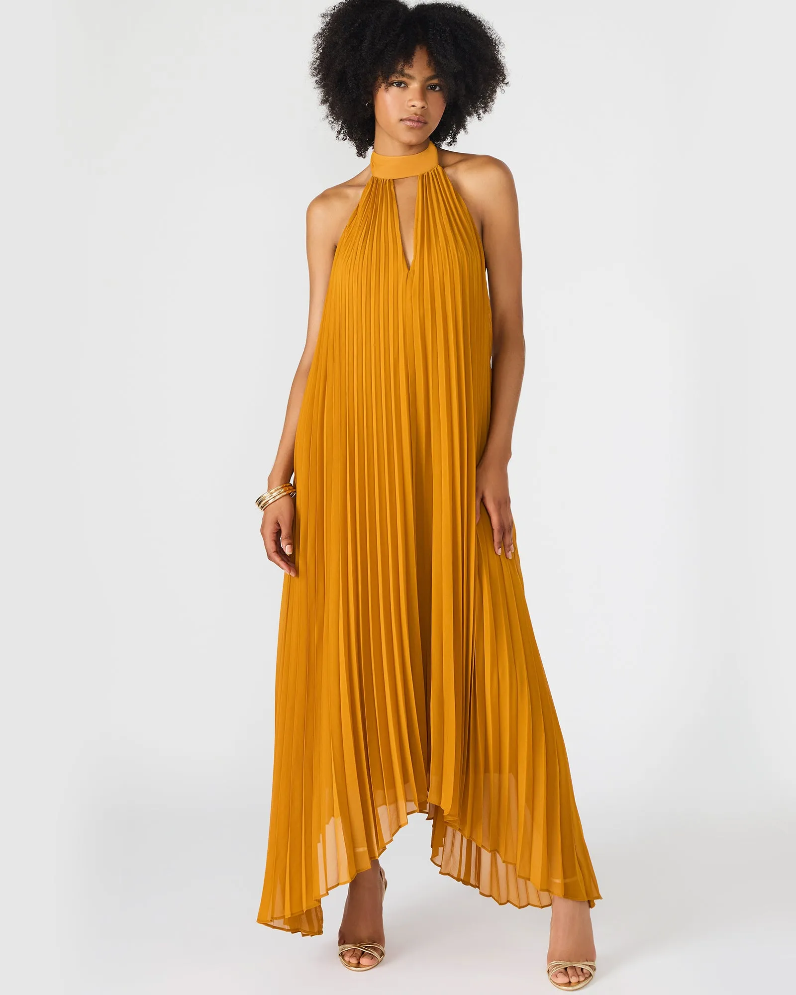 MARAYA DRESS TUSCAN GOLD sold by Steve Madden