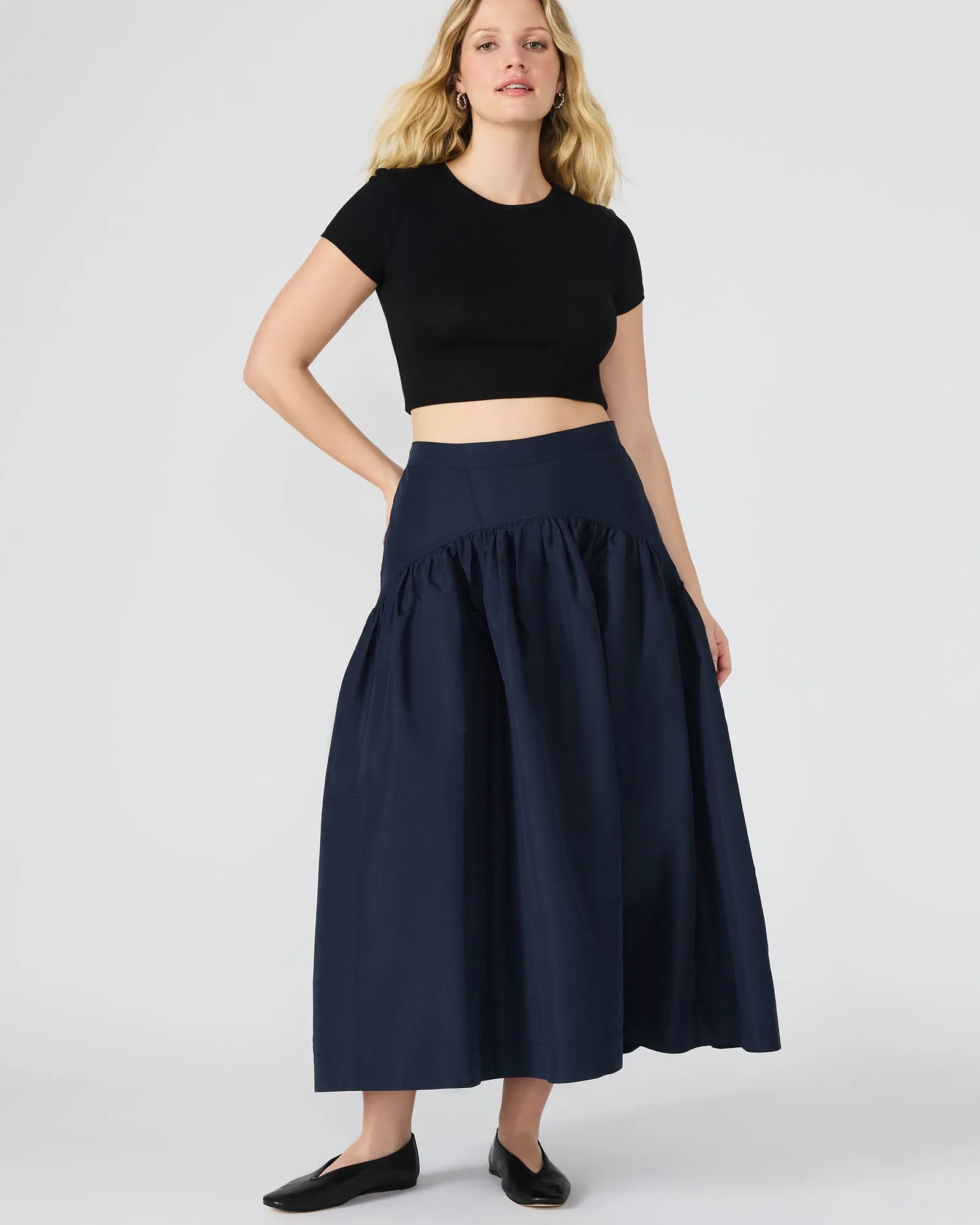 DELILAH SKIRT MIDNIGHT sold by Steve Madden