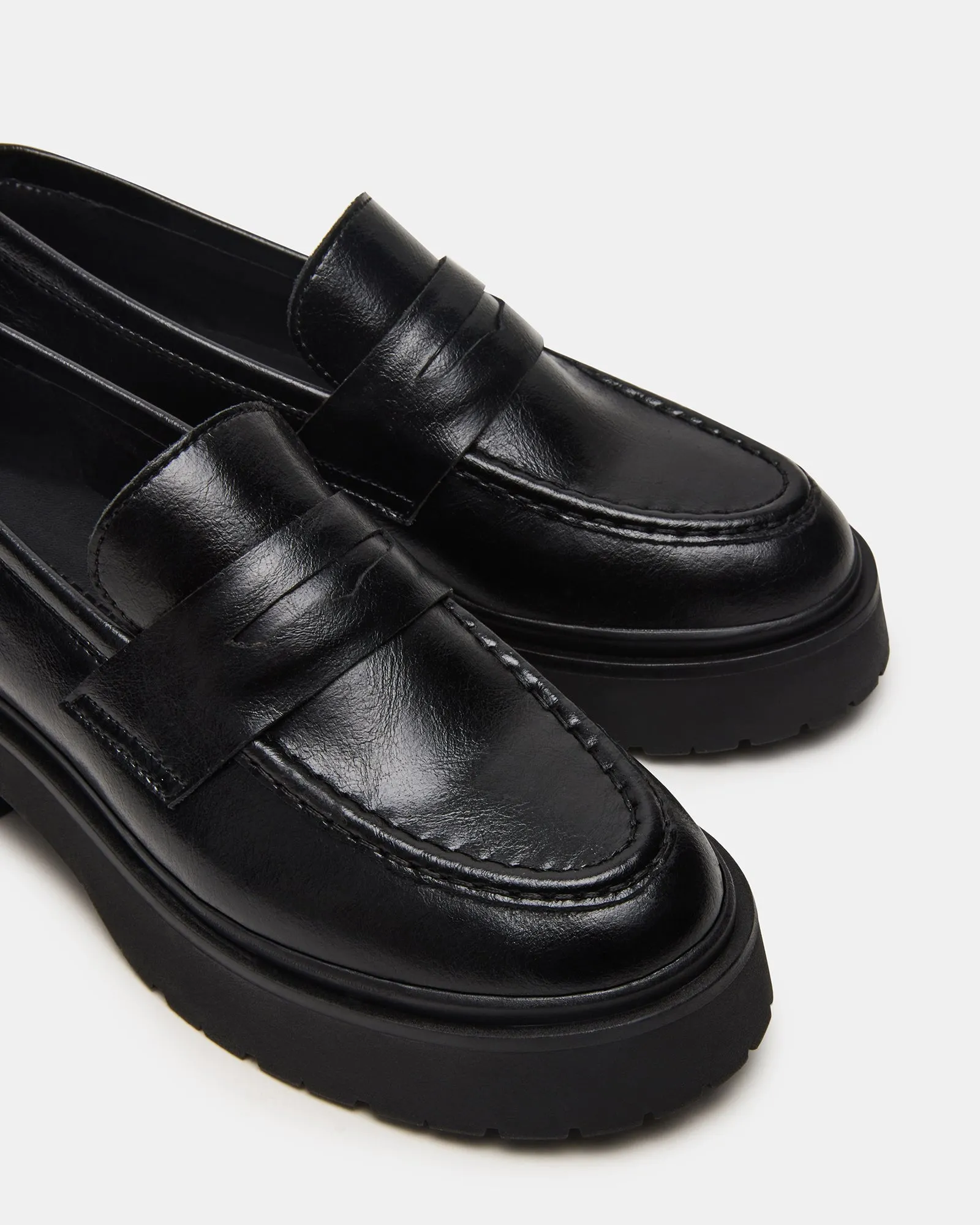 LAYKEN BLACK LEATHER sold by Steve Madden product image thumbnail 3