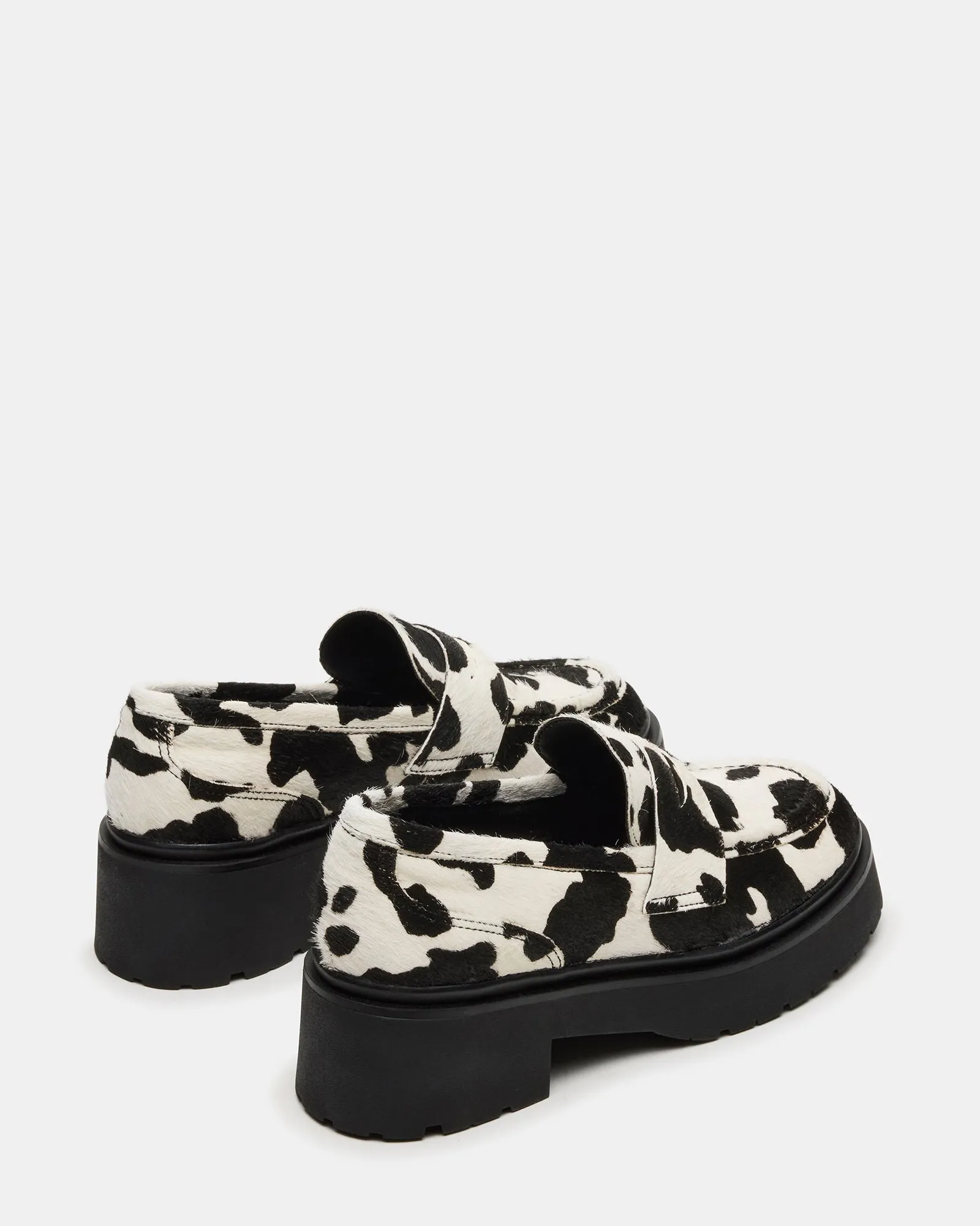 LAYKEN BLACK COW PRINT sold by Steve Madden product image thumbnail 5