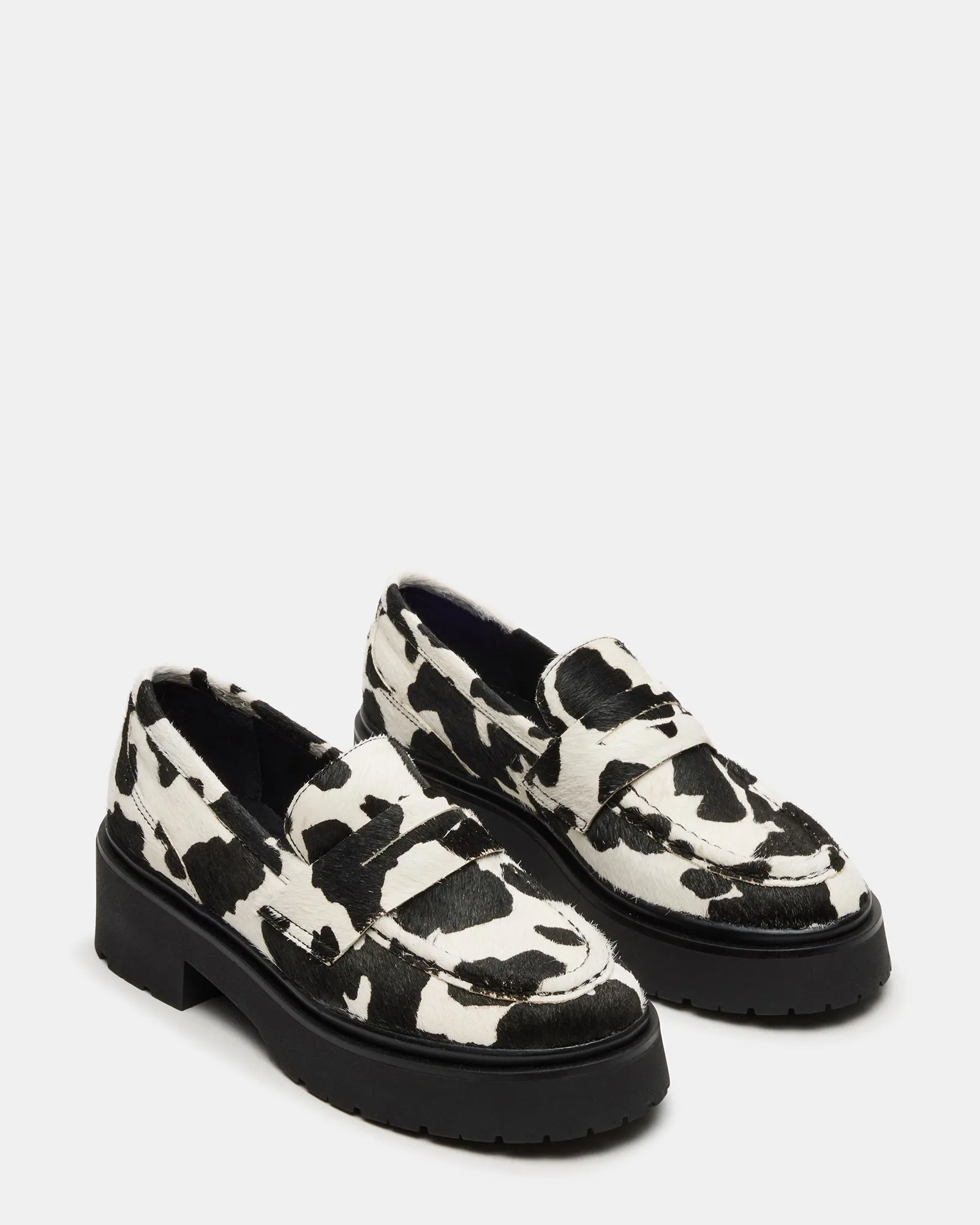 LAYKEN BLACK COW PRINT sold by Steve Madden product image thumbnail 2