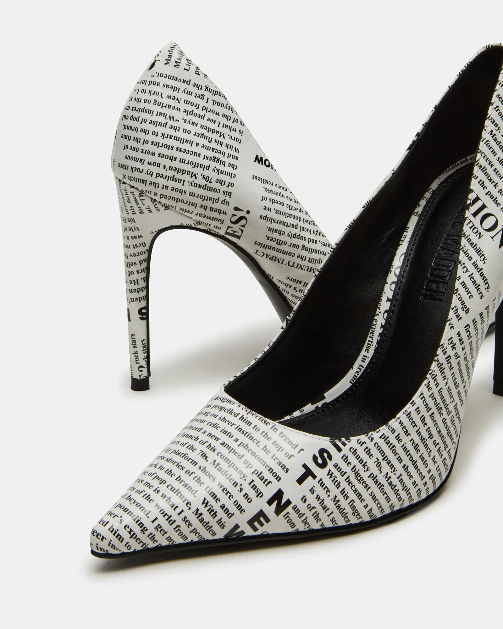 NOIR NEWSPAPER sold by Steve Madden product image thumbnail 3