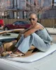 PENELOPI DENIM TOP AND PERLEI JEAN BUNDLE sold by Steve Madden