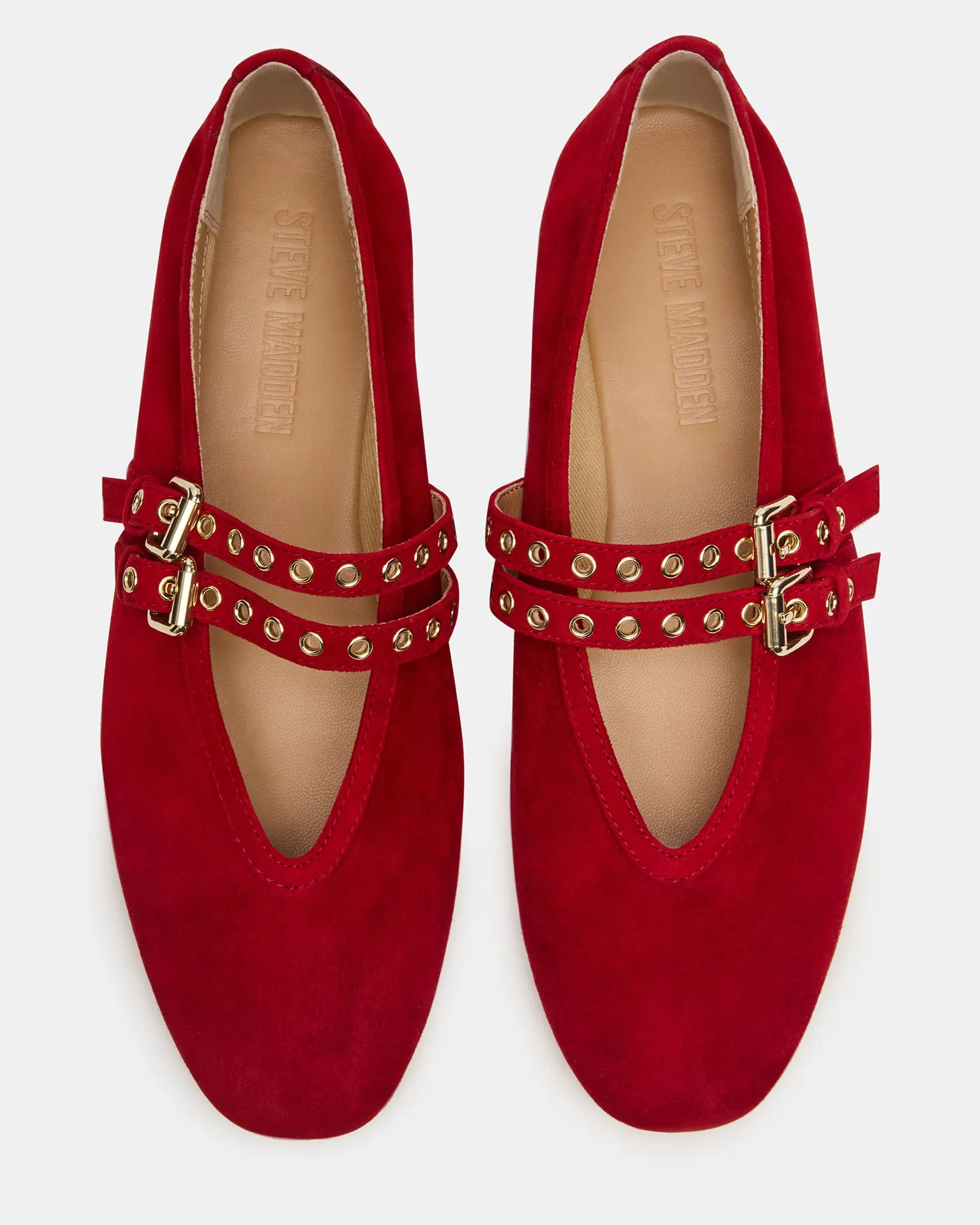 LYDIA RED SUEDE sold by Steve Madden product image thumbnail 4