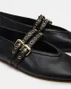 LYDIA BLACK LEATHER sold by Steve Madden