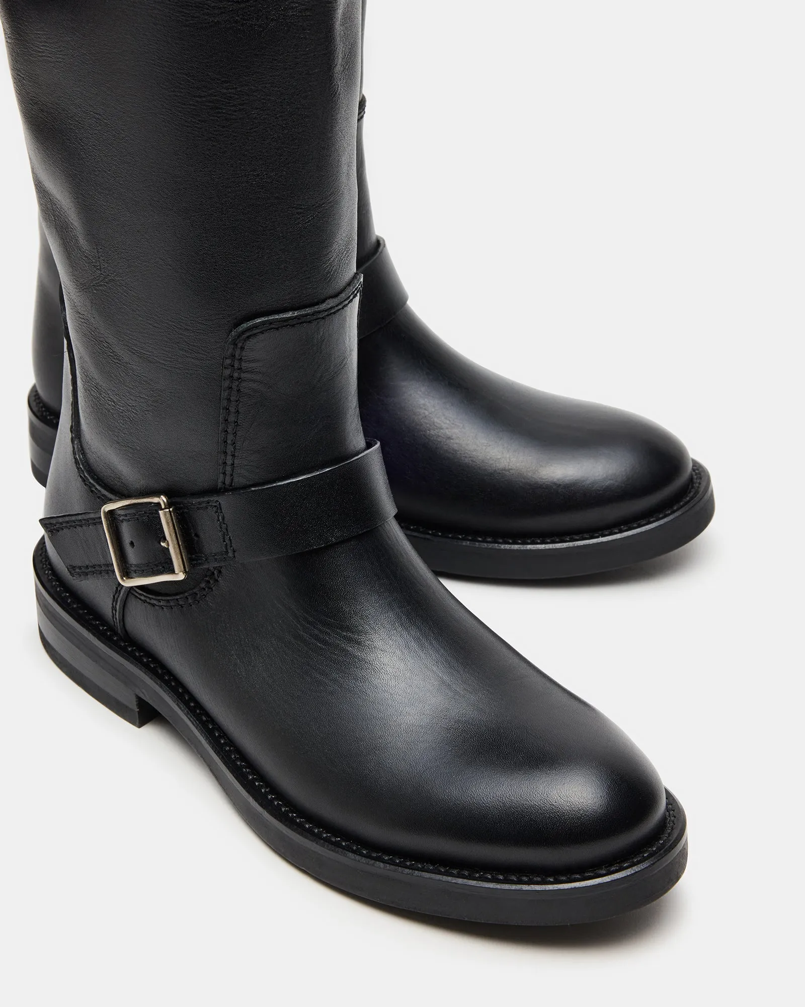 SADY BLACK LEATHER sold by Steve Madden product image thumbnail 3