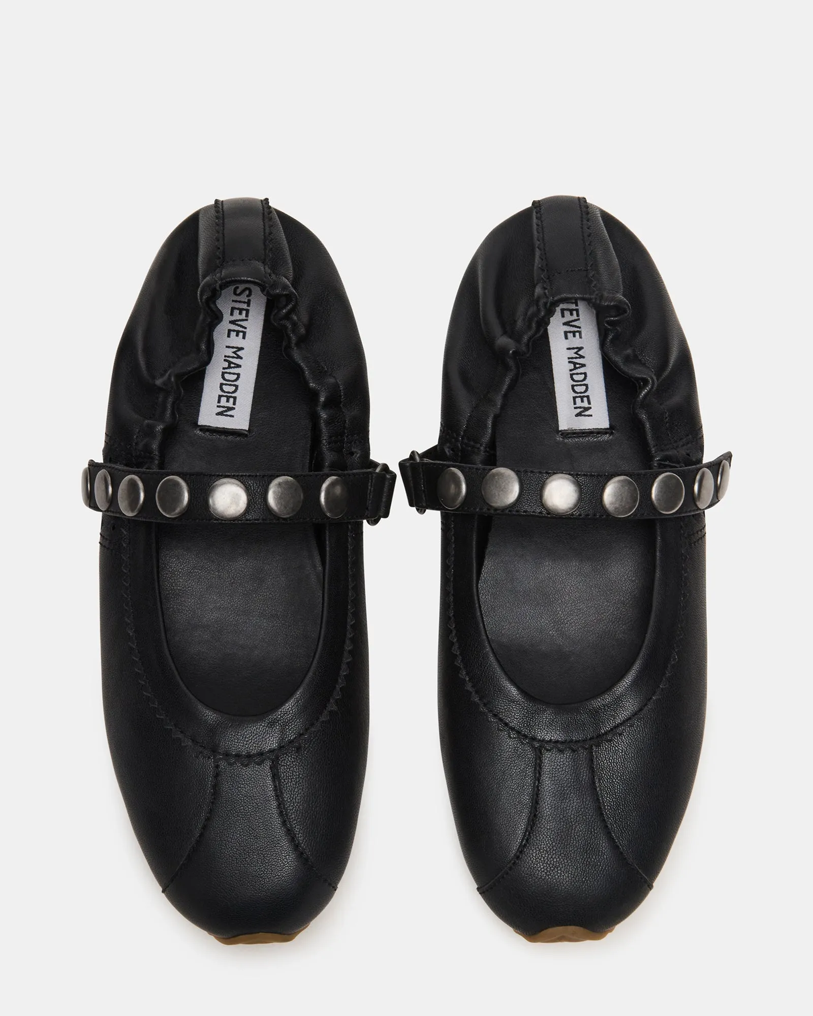 ANAYA BLACK LEATHER STUDS sold by Steve Madden product image thumbnail 4