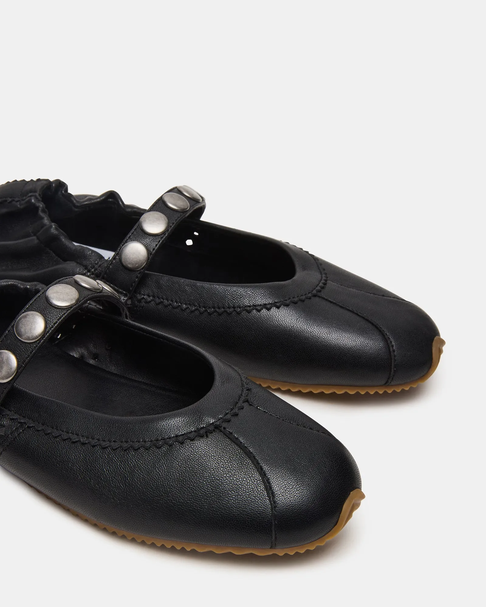 ANAYA BLACK LEATHER STUDS sold by Steve Madden product image thumbnail 3