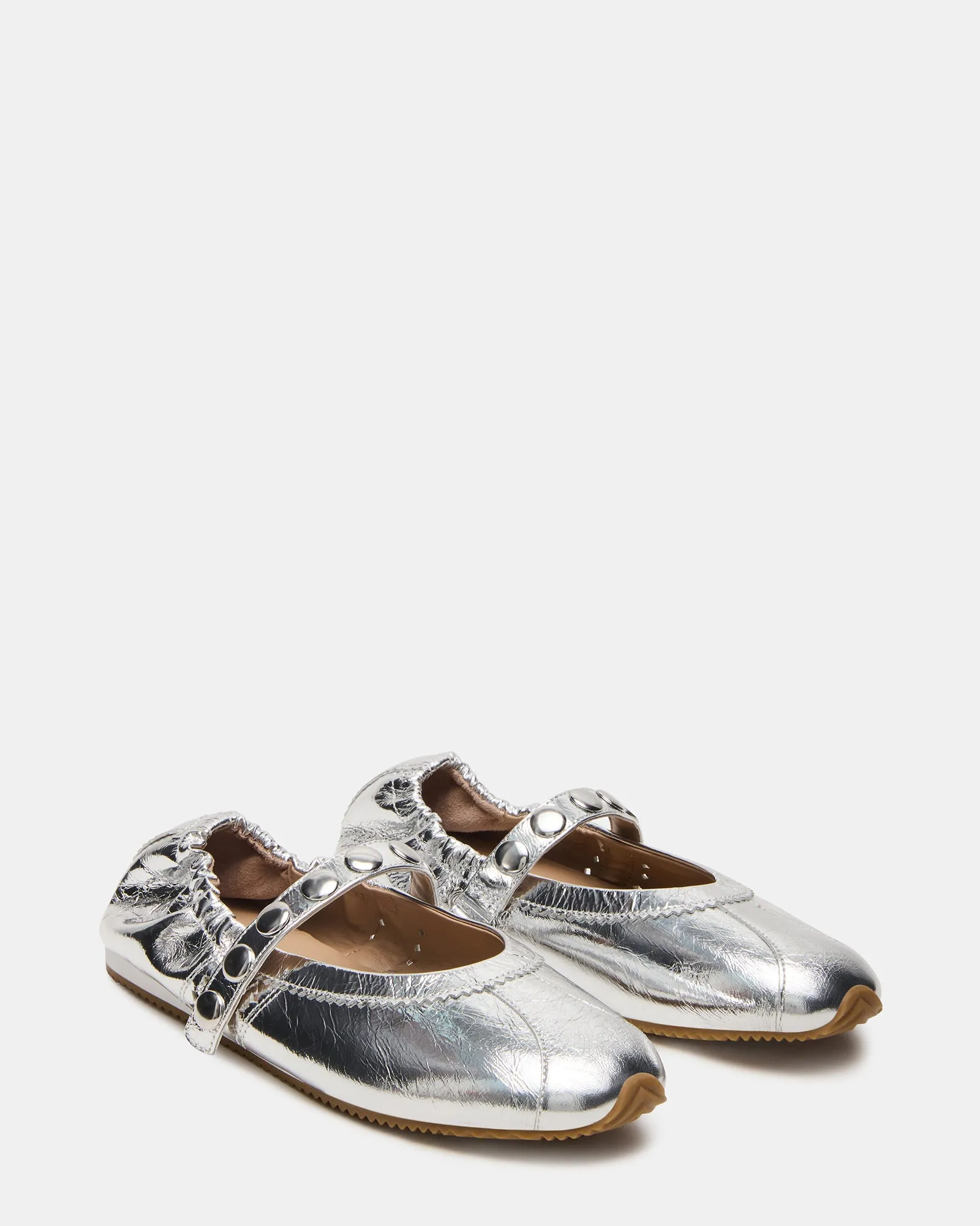 ANAYA SILVER LEATHER STUDS sold by Steve Madden product image thumbnail 2