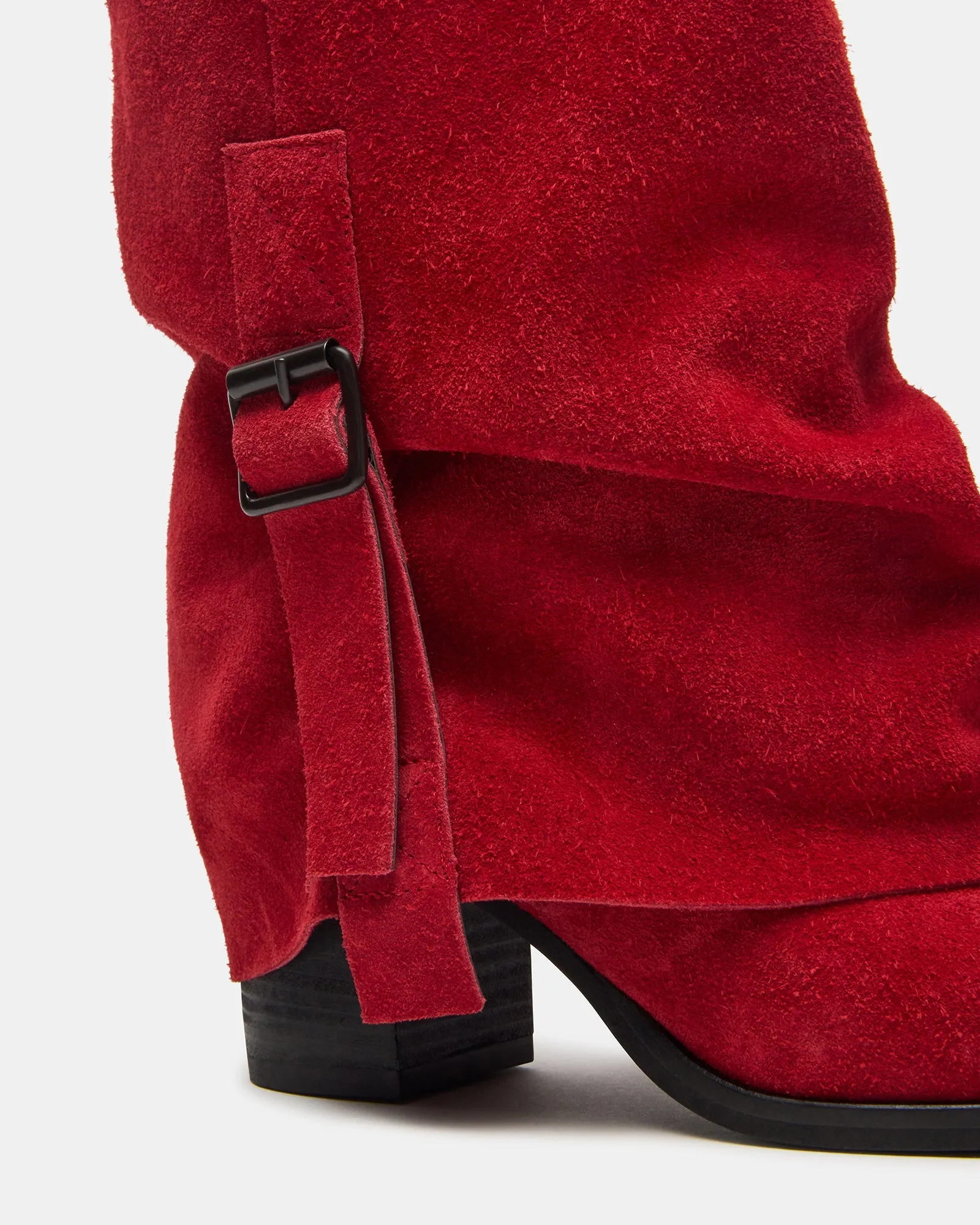 BOZEMAN RED SUEDE sold by Steve Madden product image thumbnail 3