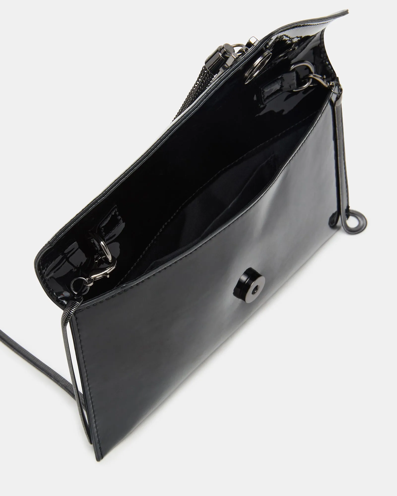 MORGANA BAG BLACK PATENT sold by Steve Madden product image thumbnail 4