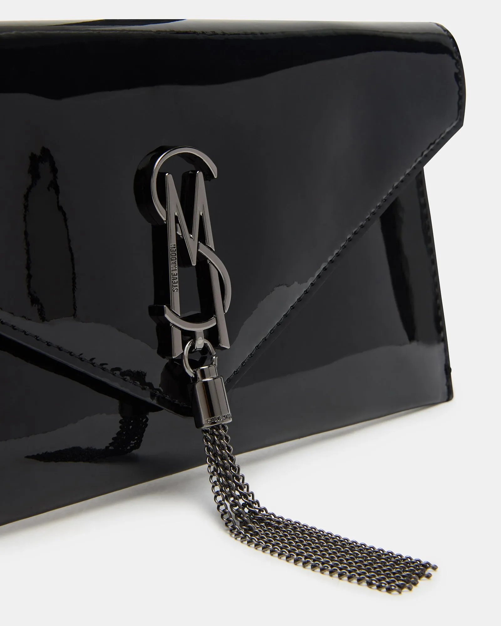 MORGANA BAG BLACK PATENT sold by Steve Madden product image thumbnail 2