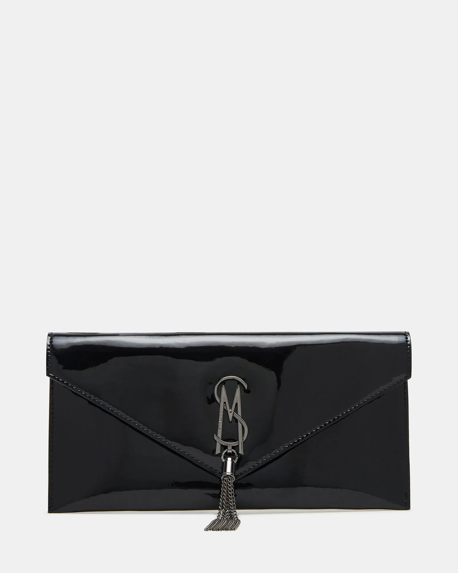 MORGANA BAG BLACK PATENT sold by Steve Madden