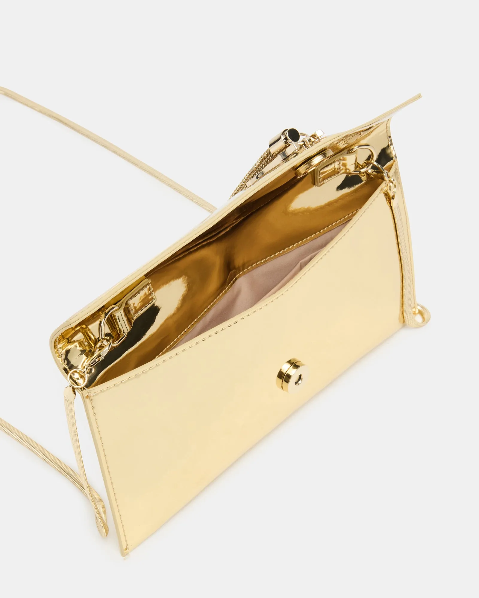MORGANA BAG GOLD PATENT sold by Steve Madden product image thumbnail 5