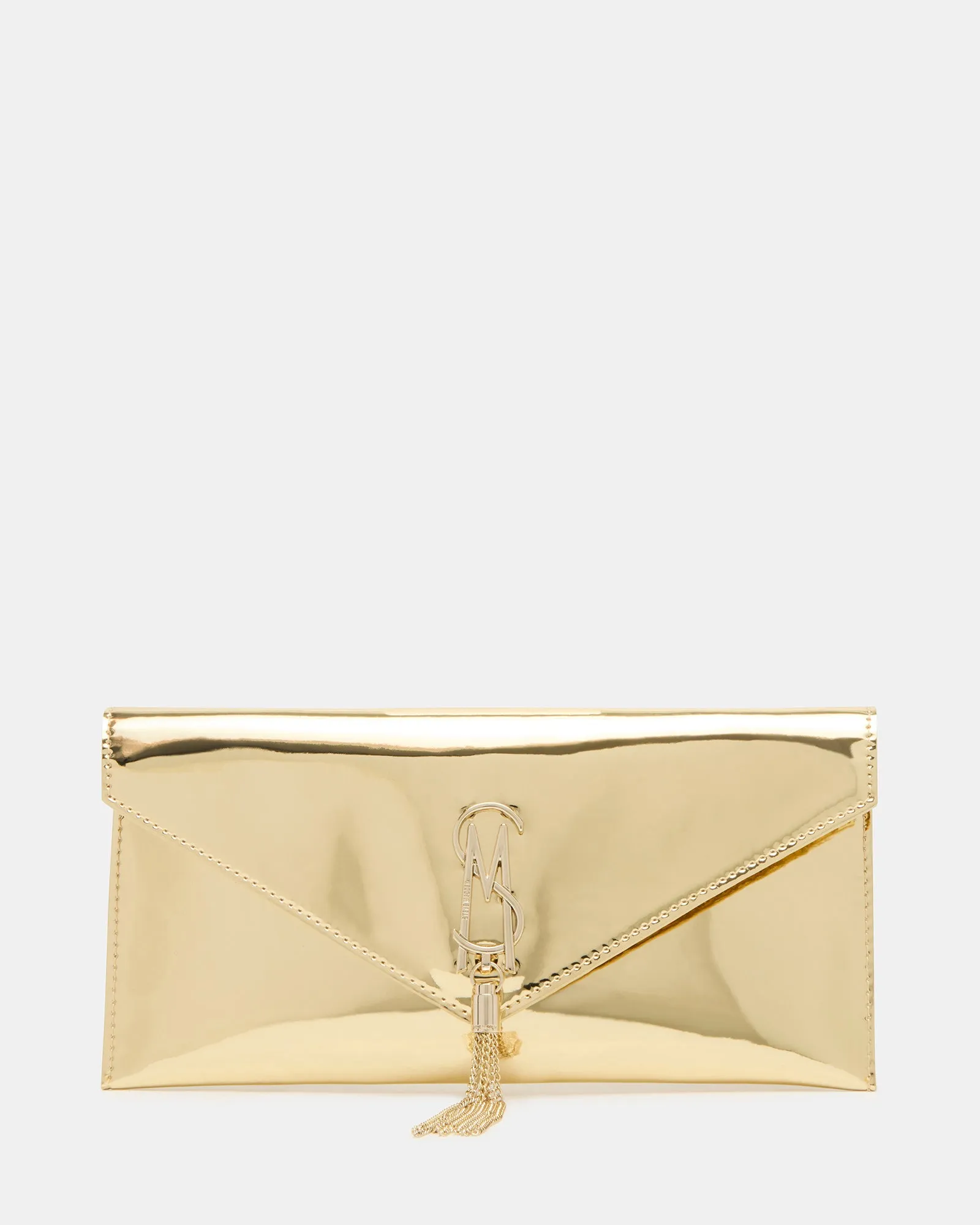 MORGANA BAG GOLD PATENT sold by Steve Madden