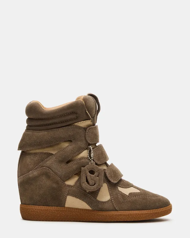 MAVIS TAUPE SUEDE sold by Steve Madden