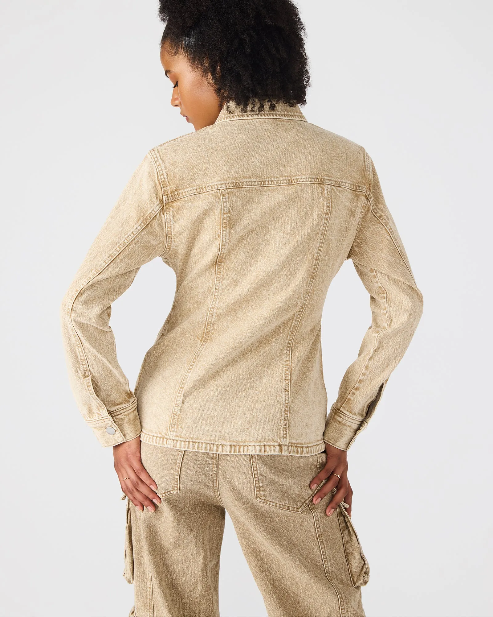 PARC JACKET CAFE AU LAIT sold by Steve Madden product image thumbnail 3