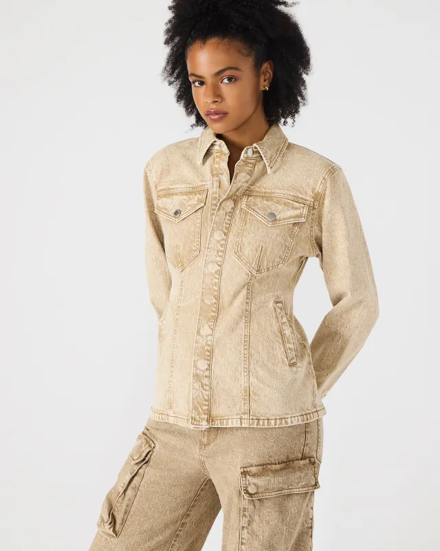 PARC JACKET CAFE AU LAIT sold by Steve Madden