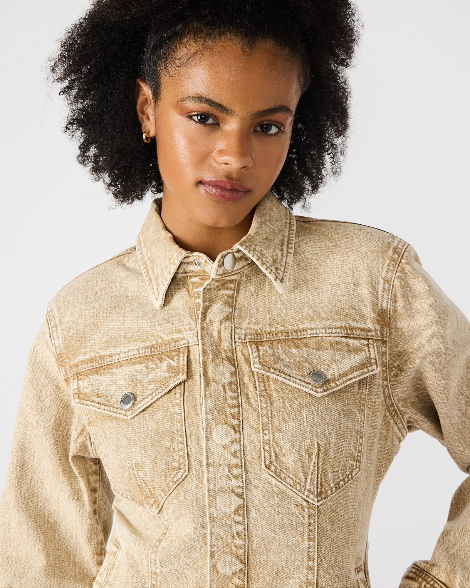 PARC JACKET CAFE AU LAIT sold by Steve Madden product image thumbnail 5