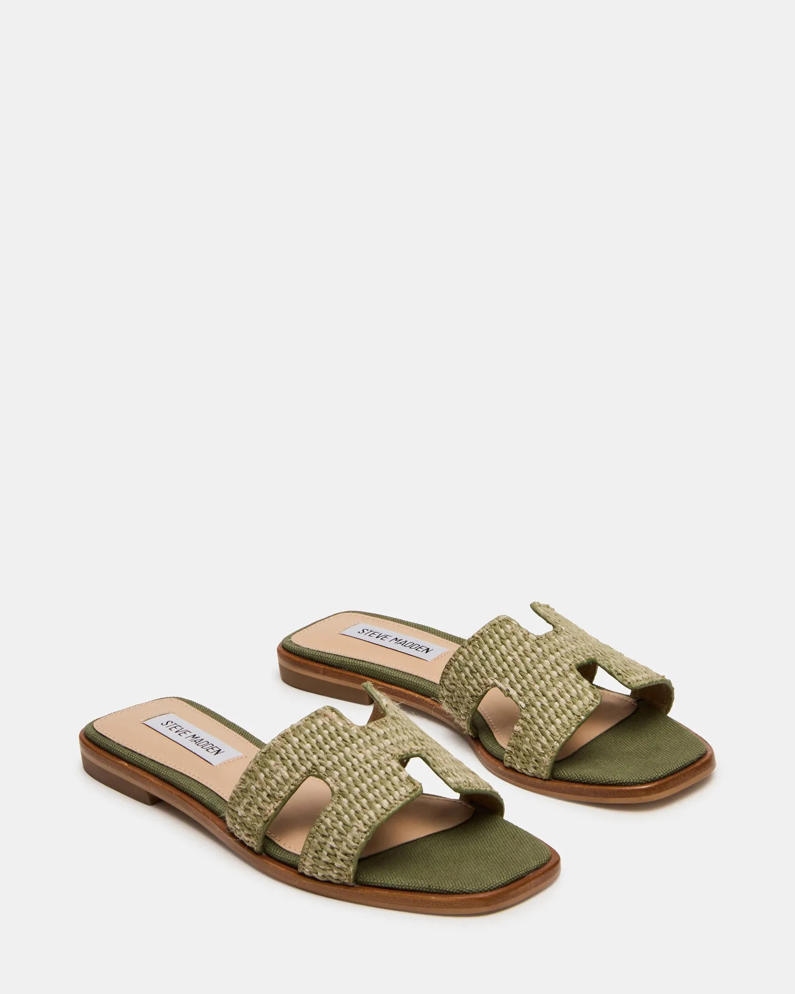 HADYN CROCHET GREEN RAFFIA sold by Steve Madden product image thumbnail 2