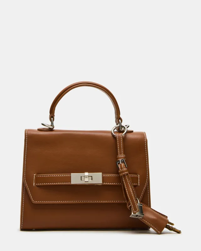ELLOISE BAG COGNAC sold by Steve Madden