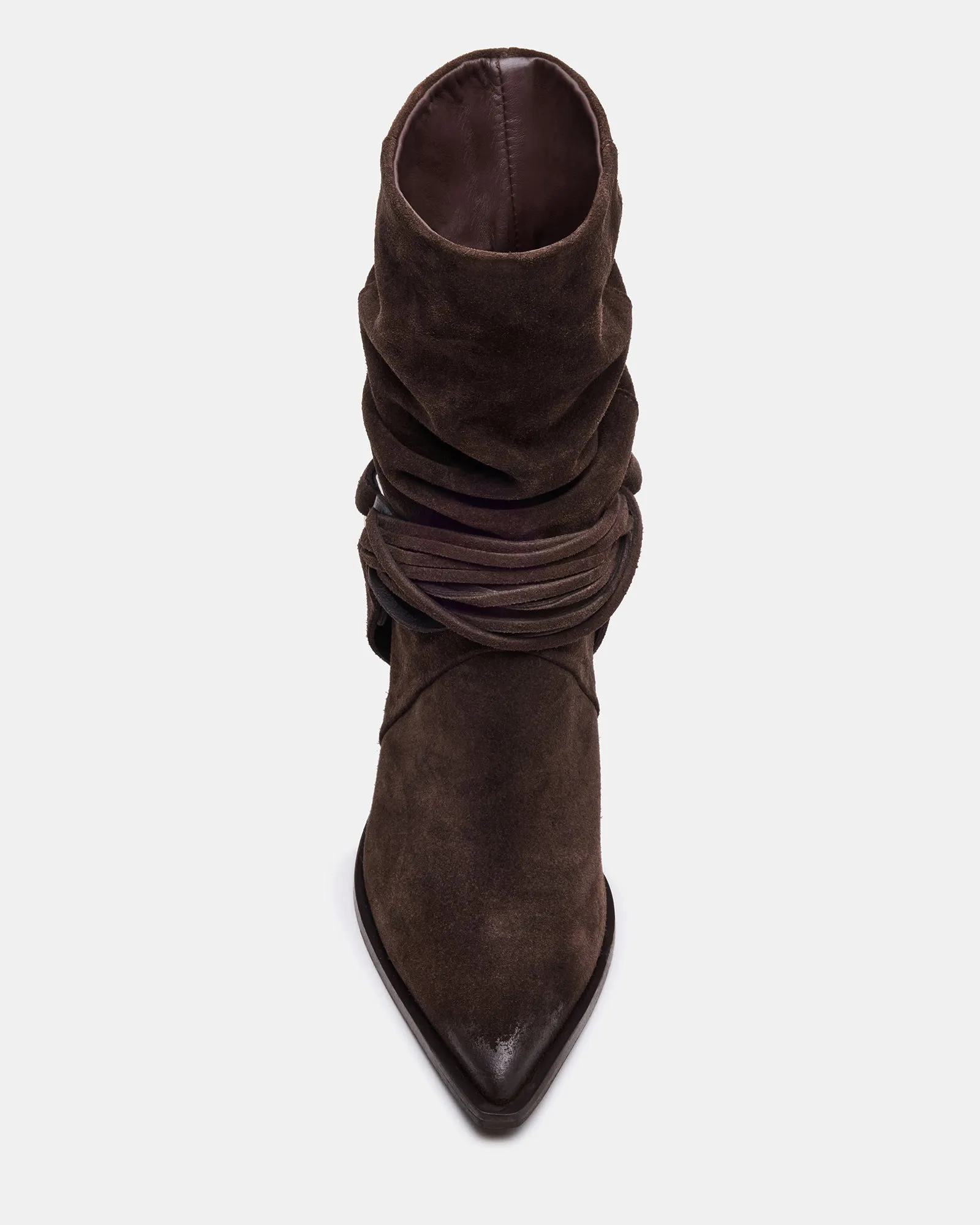 LAUPER DARK TAUPE SUEDE sold by Steve Madden product image thumbnail 4