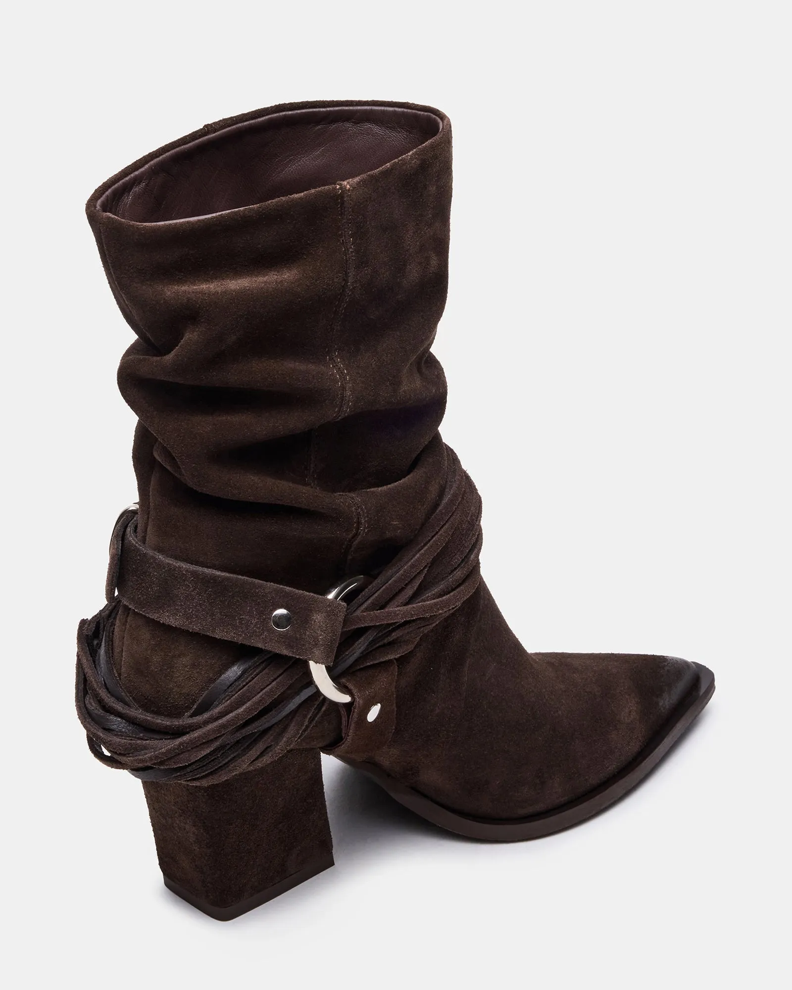 LAUPER DARK TAUPE SUEDE sold by Steve Madden product image thumbnail 5