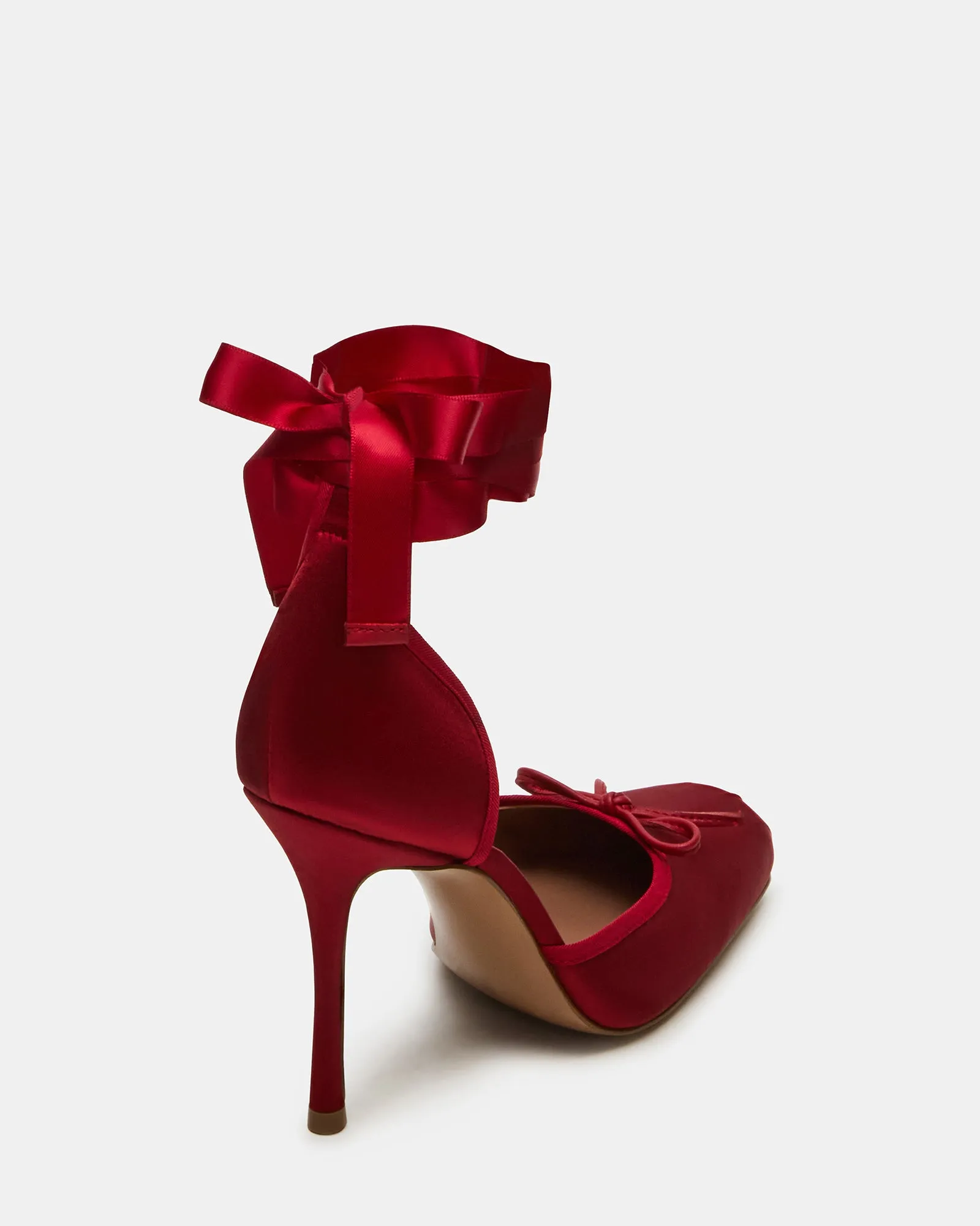 LARINA RED SATIN sold by Steve Madden product image thumbnail 5