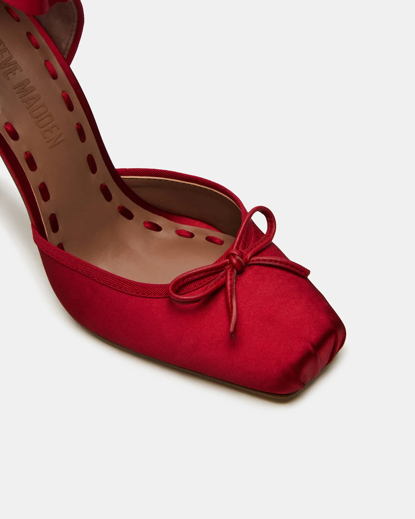 LARINA RED SATIN sold by Steve Madden product image thumbnail 3