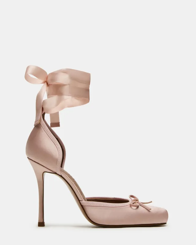 LARINA PINK SATIN sold by Steve Madden