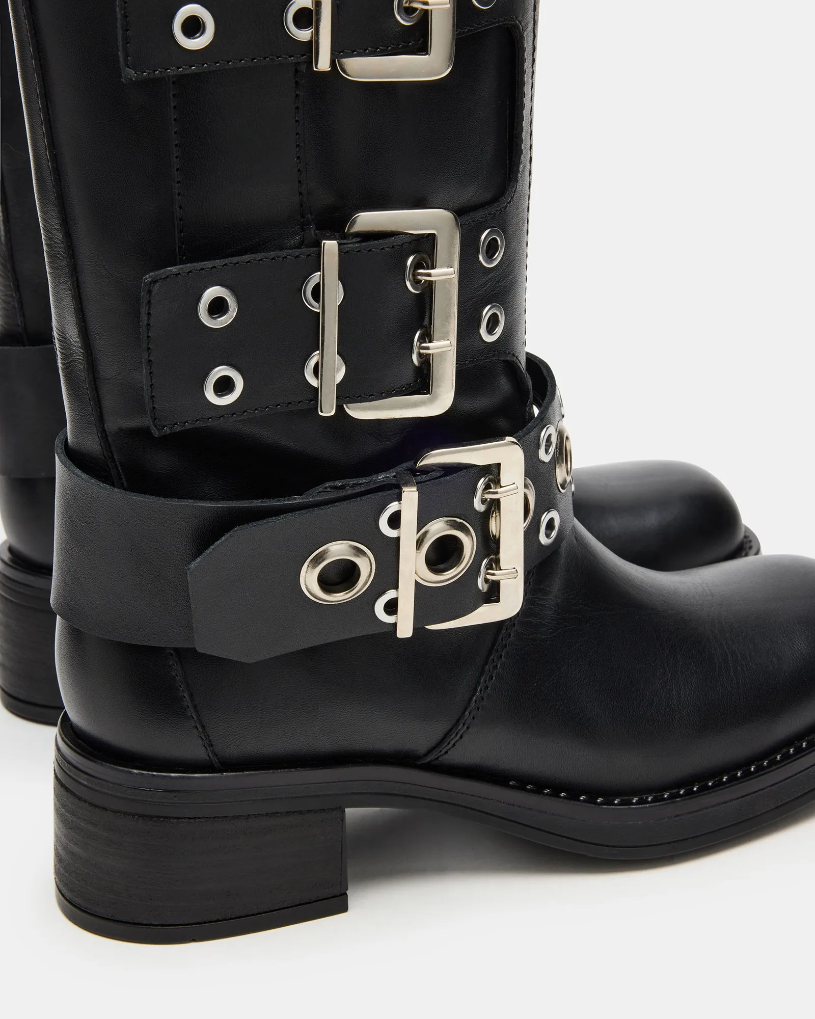 RAMPAGE BLACK LEATHER sold by Steve Madden product image thumbnail 3