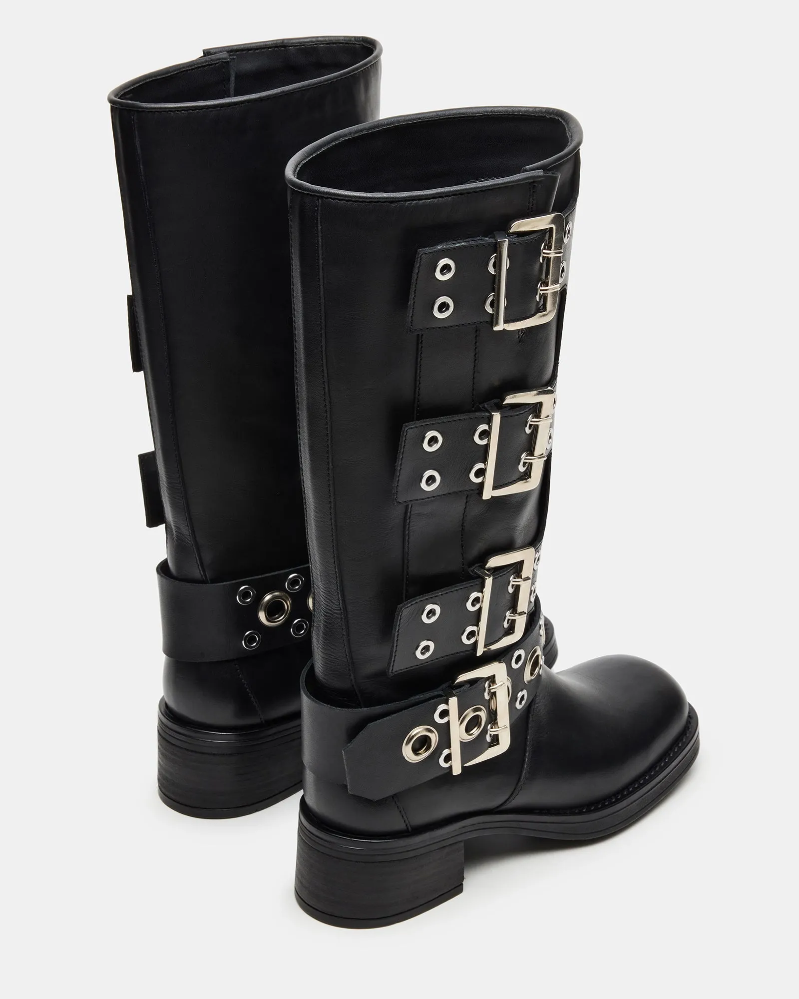 RAMPAGE BLACK LEATHER sold by Steve Madden product image thumbnail 5