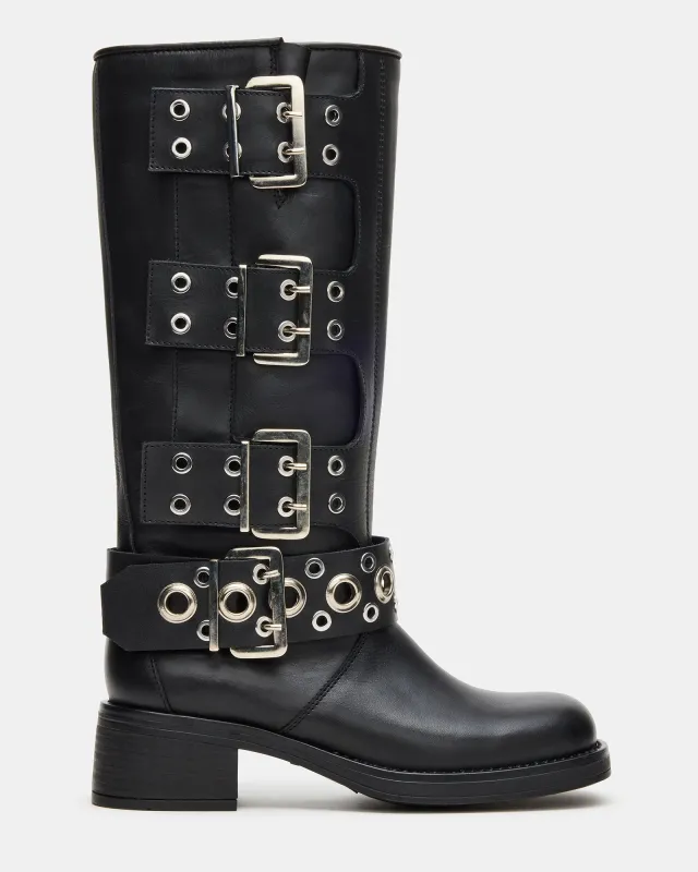 RAMPAGE BLACK LEATHER sold by Steve Madden